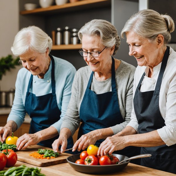 Quels sont les bienfaits des ateliers de cuisine végétarienne pour les seniors souhaitant diversifier leur alimentation ?